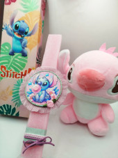 Μικρή προεπιλεγμένη φωτογραφία ΛΑΜΠΑΔΑ STITCH PINK SET